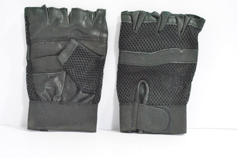 GLOVES HALF LEATHER